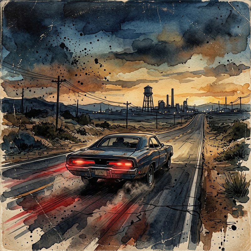Piston Drive – Two Towns Behind